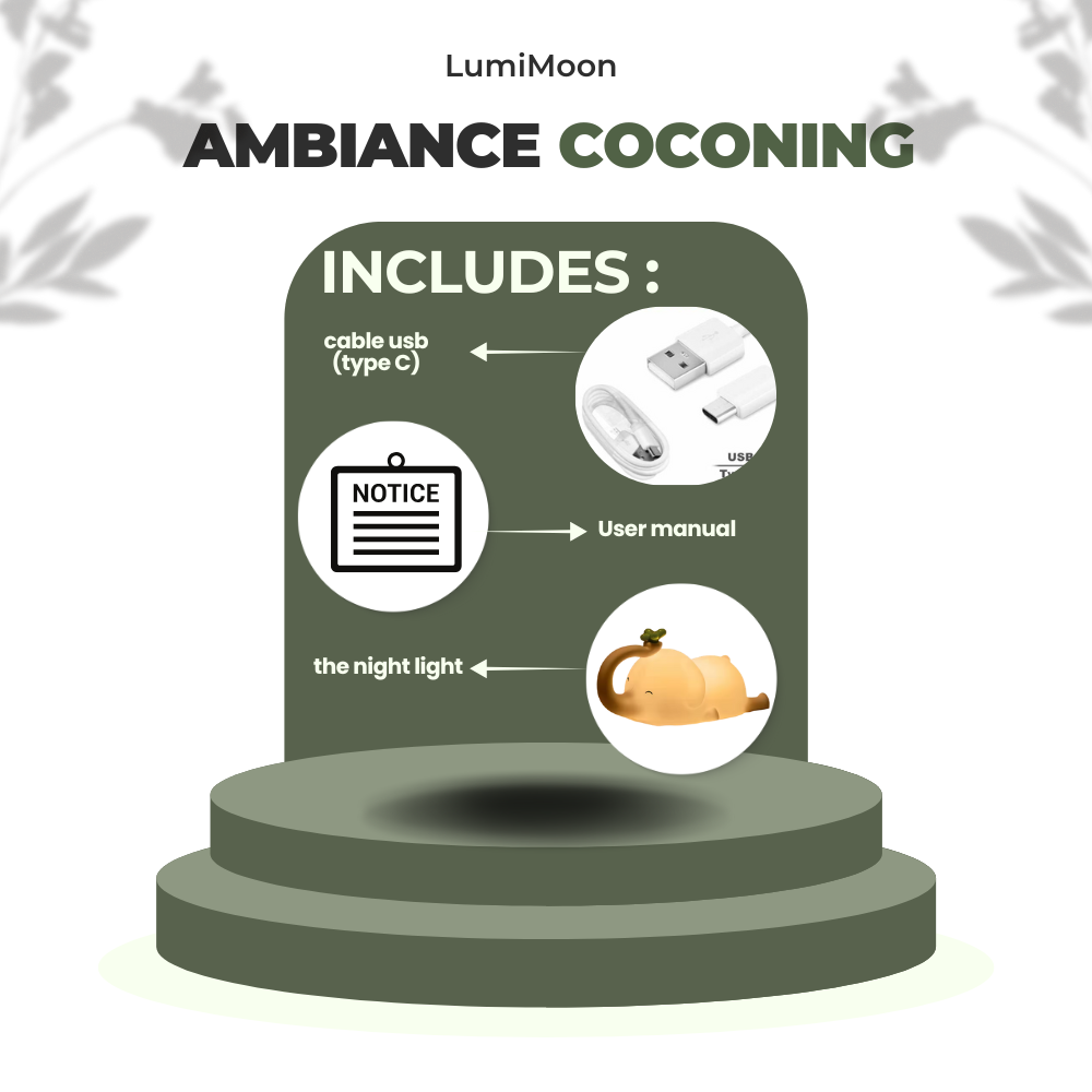 Veilleuse Éléphant