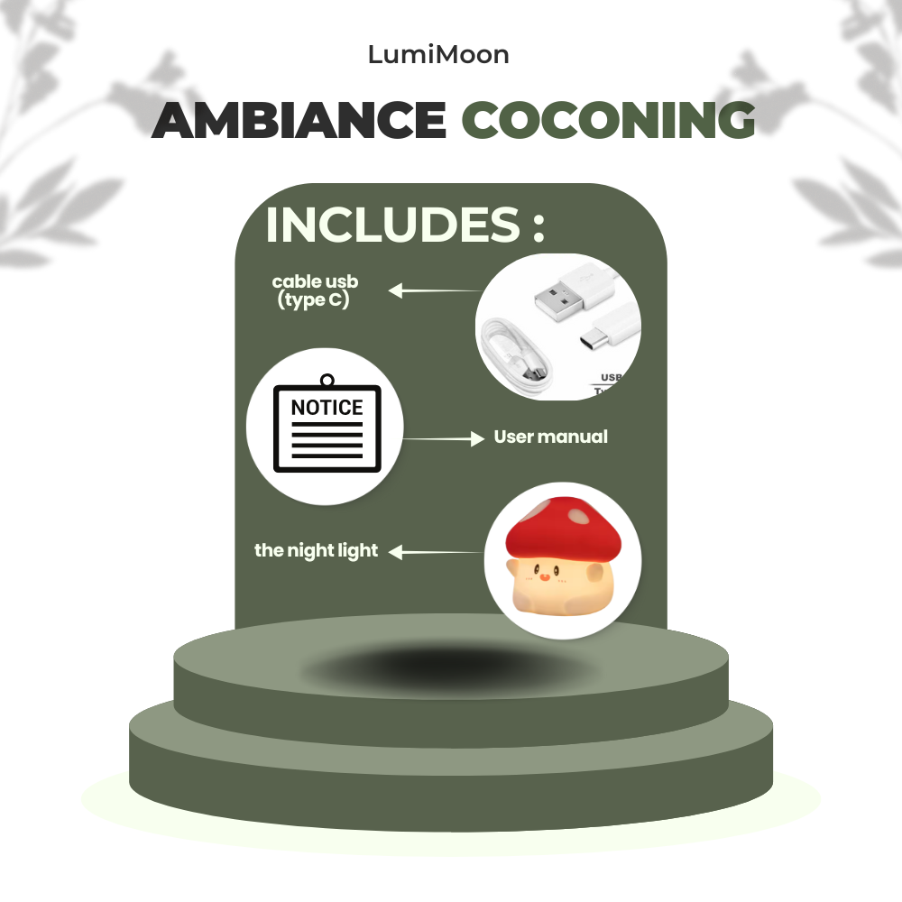 Veilleuse Champignon